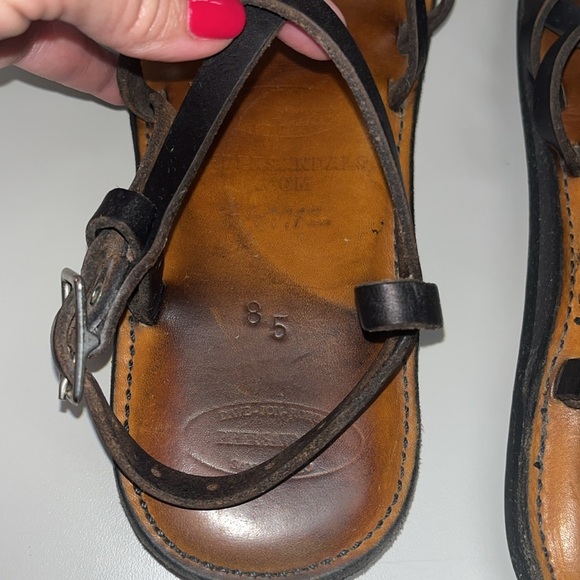 PiperSandals original style men’s size 8.5 hand made in San Antonio Texas - Picture 5 of 13